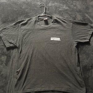 Supreme Black Short Sleeve Tee